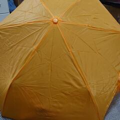 黄色　折りたたみ傘