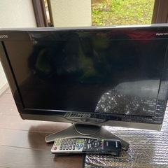 20インチシャープ液晶テレビ