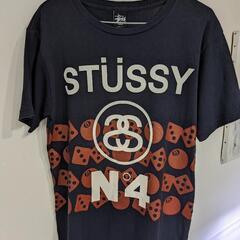 【人気デザイン・美品】stussy 半袖シャツ　ダイス　エイトボール