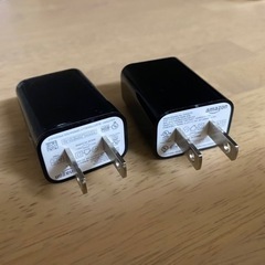 USB アダプター ACアダプター コンセント 充電器 2個セット