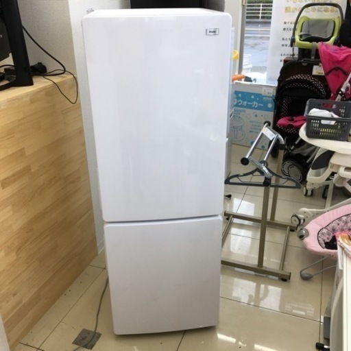 HJ408【中古】Haier ノンフロン冷凍冷蔵庫 JR-NF173B