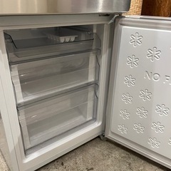 【売約済み】　冷蔵庫 ハイアール　haier  2D 2ドア　大容量　シルバー　レアカラー　JR-NF173B 173L  2020年製　美人　一人暮らし　単身　カップル　ファミリー　銀色　検　アーバンカフェ　