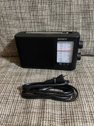 ICF 506 ポータブルラジオ　美品　sony