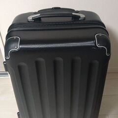 黒/ブラック　スーツケース　65×45✕30（さらに拡張機能用フ...