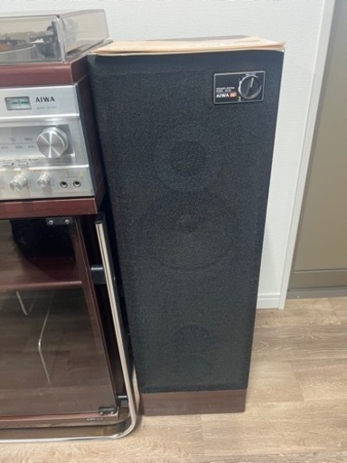 AIWA AF-4300昭和モジュラーステレオカセットミュージックシステム通電可