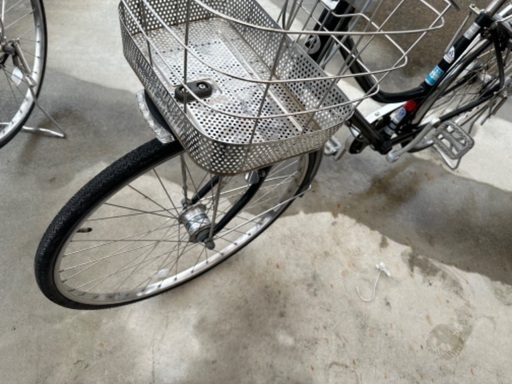 ブリヂストン　ロングティーン27インチ　2年通学で乗っていた自転車ギヤ周り新品です。