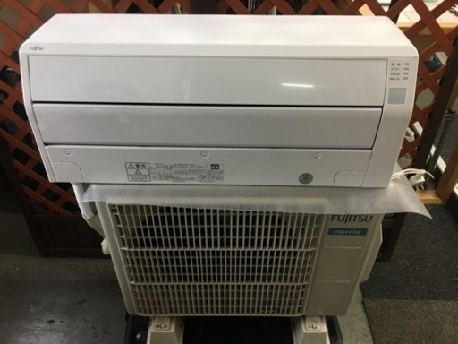 FUJITSU nocria 2.2k冷暖エアコン　AS-C22K-W