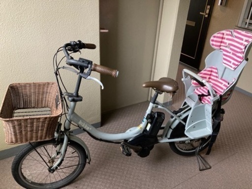 【お渡し予定者決定】ブリジストン bikke2 子供乗せ自転車 グレー