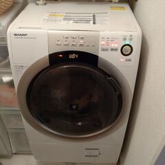 【急募】SHARP　ドラム式全自動洗濯機　JUST-SIZE D...