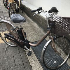 地域限定送料無料 パナソニック ビビ DX 8,9AH 新基準 子供乗せ ローズ