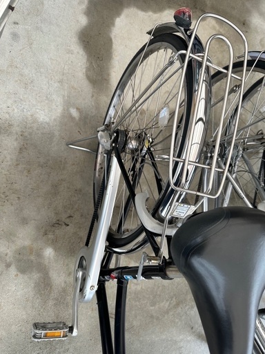 ブリヂストン ロングティーン27インチ 2年通学で乗っていた自転車ギヤ周り新品です。