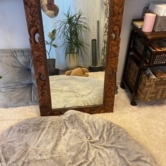 壁掛け鏡木枠