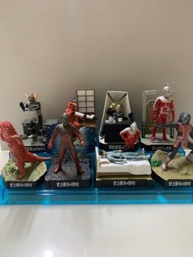 ウルトラマンフィギュア8体セット‼︎クリアケース入り‼︎