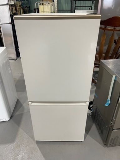 【美品】AQUA 2021年 ノンフロン冷凍冷蔵庫 168L AQR-17MBK 右開きタイプ アクア