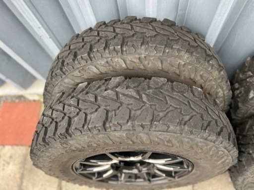 YOKOHAMA GEOLANDAR M/T G003 6.50R16 97/93Q タイヤホイールセット　jb23ジムニー