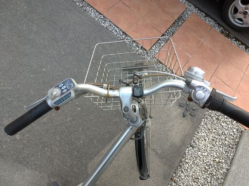 大阪 電動自転車 ブリヂストン アシスタ 27インチ 6.0Ah 充電器付き