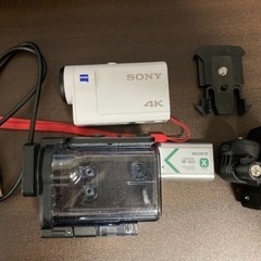 配送可SONY FDR-x3000 キャップクリップ付きAKA-...