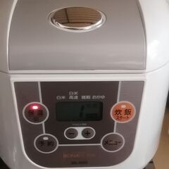 シーシーピー 炊飯器 BONABONA ホワイト BK-R60-...