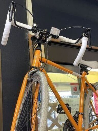 【リサイクルストア スターズ城西店】Grandir グランディール ロードバイク 28インチ 切り替え付き オレンジ