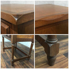 🔷🔶🔷ut7/49　アンティーク サイドボード ミッドセンチュリー 花台 電話台 クラシック 西洋家具 メーカー不明 イギリス/英国/北欧/モダン🔷🔶🔷