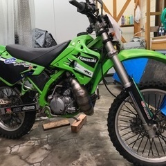 【ネット決済】引き取り限定　カワサキ kdx125 カスタム オ...