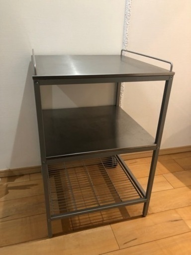 廃盤希少品♪ IKEA イケア UDDENステンレスワゴン キッチンラック