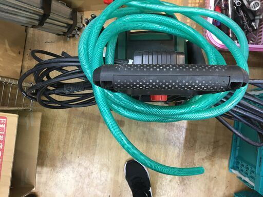 ボッシュ AQUATAK125 電動高圧洗浄機 中古品 ホース付き 【ハンズ