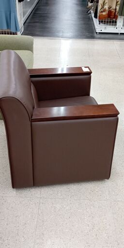 ☆ジモティ割あり☆ ベージュ ２人掛けソファー クリーニング済み H×D×W TJ5170 - 2人掛けソファ