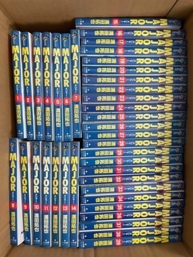 MAJOR メジャー マンガ全巻(1~78巻)+オリジナルブック+MAJOR2nd1~3巻