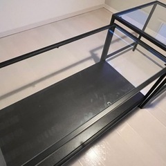 IKEA ネストテーブル2点セット