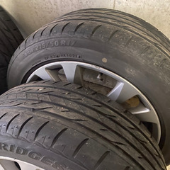 スバル純正アルミホイール21年製タイヤ 215/50R17 17インチ