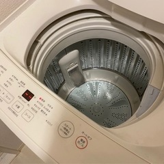 無印洗濯機2019年製　5KG