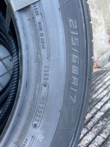 ダンロップ LE MANS Ⅴ 215/60 R17 4本セット 新品未使用 22年製