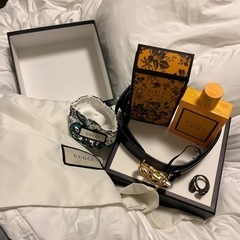 GUCCI ベルト香水指輪今ならセットで3万円