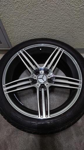 バリ溝美品☆ベンツ AMG タイプ20インチ アルミホイール タイヤホイール