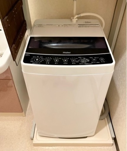 2021年製　ハイアール 洗濯機　5.5kg JW-C55D-K