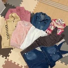 女の子　冬物中心　120センチ　セット