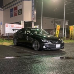 【ネット決済・配送可】レクサス　is 350 車検1年半　新品車高調