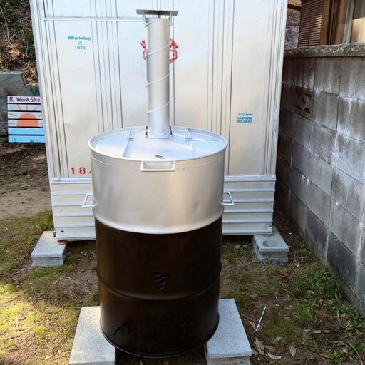 焼却炉 ドラム缶 200L
