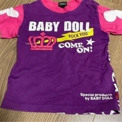 BABYDOLL Tシャツ 90cm