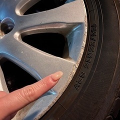 タイヤ　ホイール　４本セット　185/55R15 