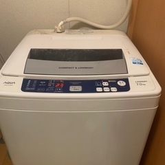 洗濯機　7.0kg 無料で差し上げます♫