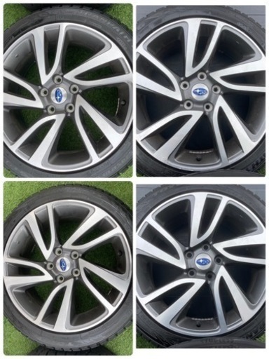 スバル純正 レヴォーグ 225/45R18 PCD114.3 インプレッサ流用(B2884)