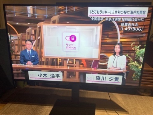 4K50V型テレビ