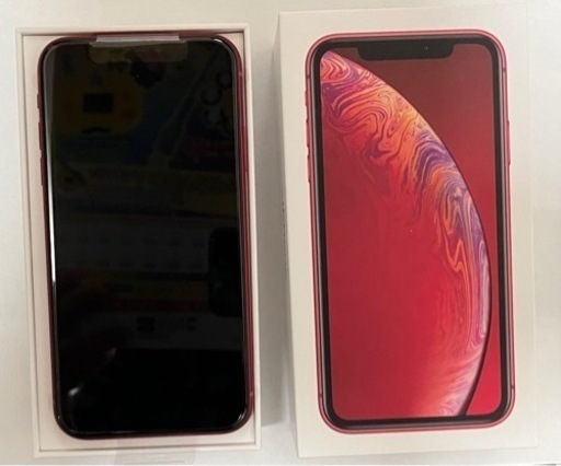 【新品未使用品】 iPhoneXR 128GB RED