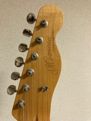 H*r様 Momose Custom Craft Guitar テレキャスター MOMOSE MT1-STD/R - Dark Lake Placid Blue / Gold Acryl Pick Guard