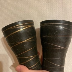 陶磁器　ペアコップ