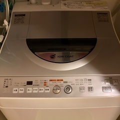 【引渡し者決定】洗濯機SHARP ES-TG55K(4月引取希望)
