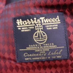 R.J.B ハリスツイード100周年 ダウンベスト 定価10万 size:40