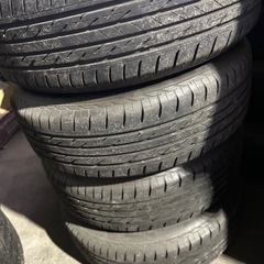 185／65／15プリウス20アルミホイル付きタイヤ